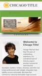 Mobile Screenshot of chicagotitlemontclair.com